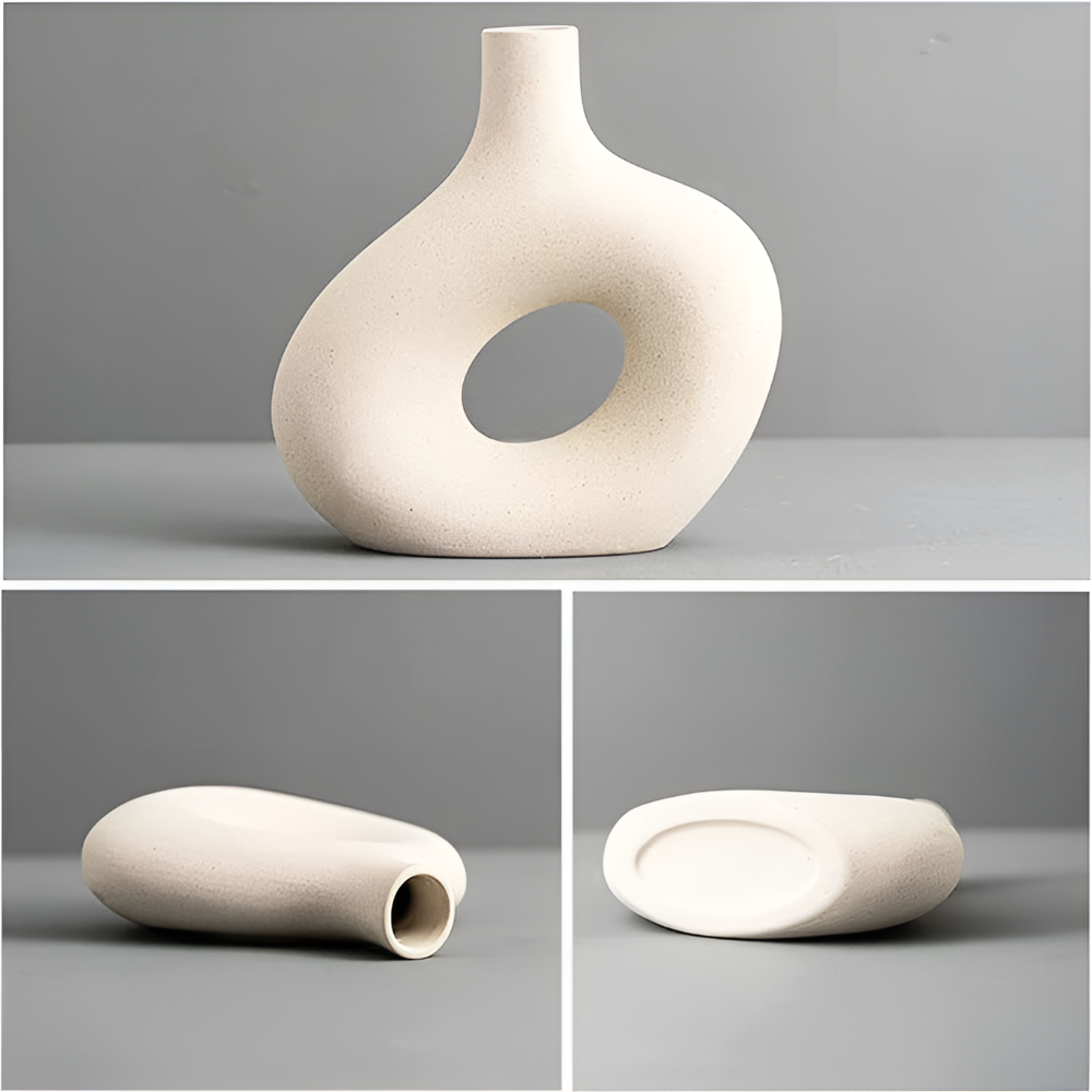 ZenHarmony | Tranquil Ceramic Vase For Home Decor