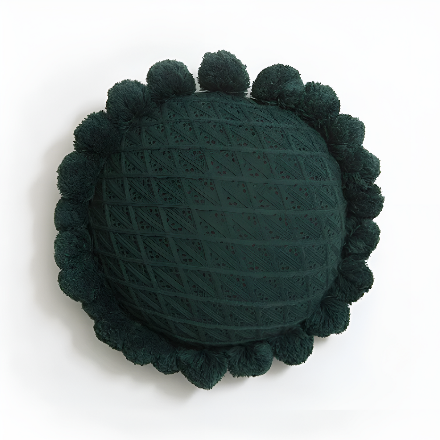 ChicDecor | Sunflower Pom-Pom Cushion Pillow