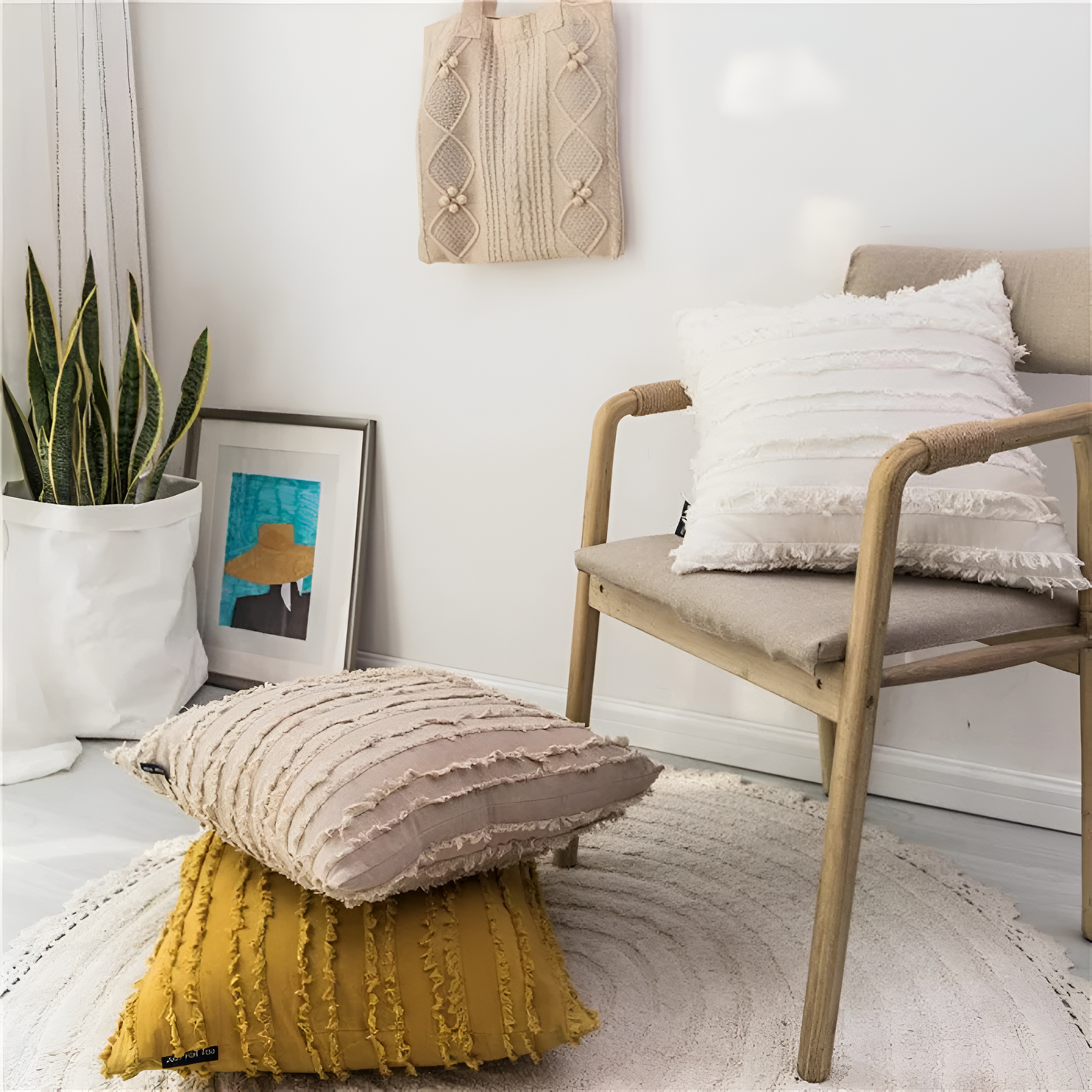 BohoHome | Bohemian Fringe Cushion Cover