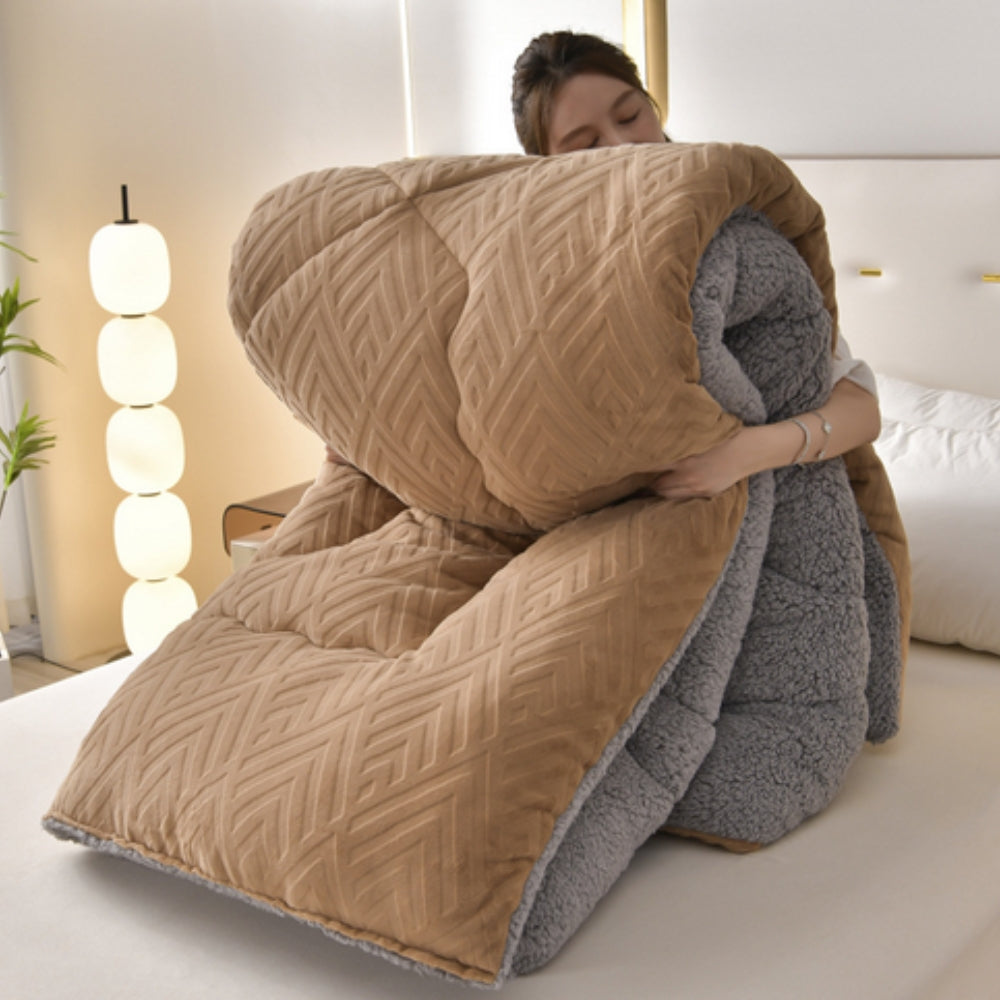 CozyNest | Dual-Sided Soft Duvet Blanket