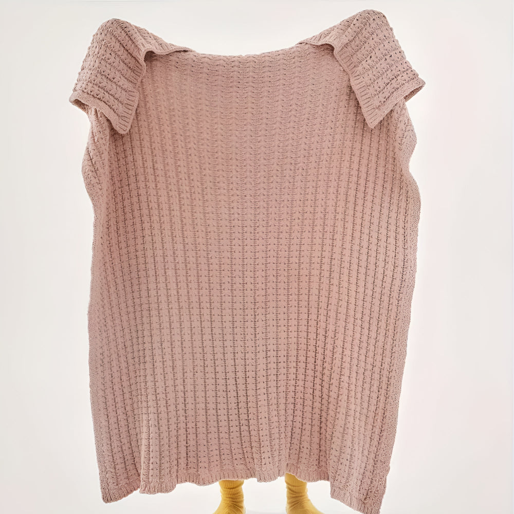 CozyWeave | Vintage Chunky Knit Blanket