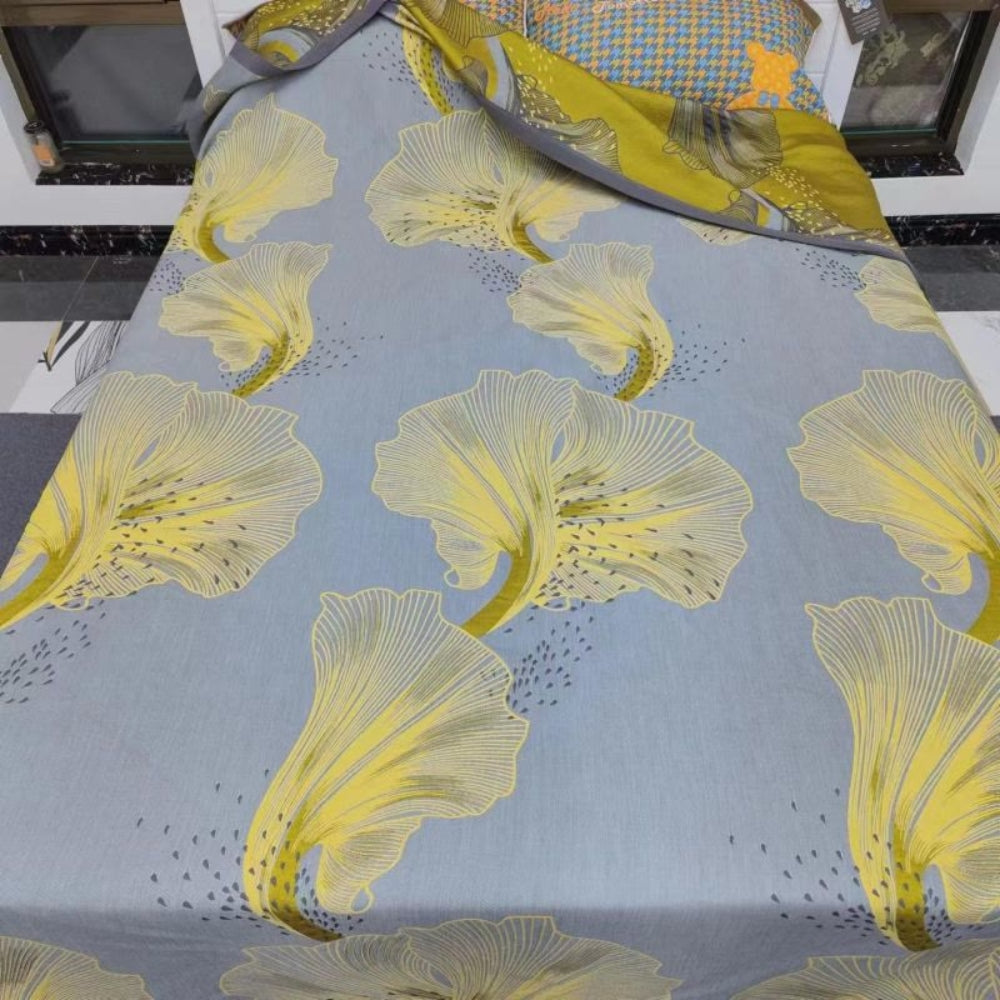 ZanBlanket | Zantedeschia Flower Reversible Cotton Blanket
