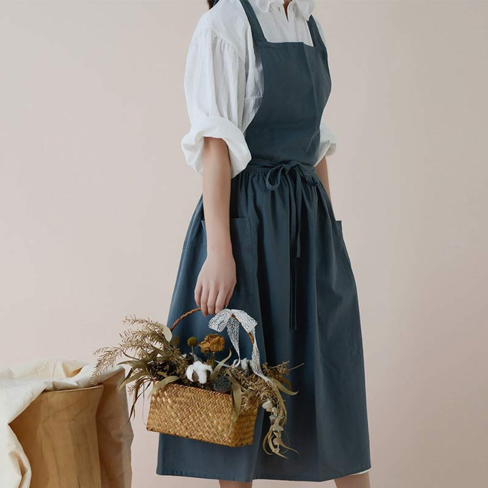 CottonCraft | Multipurpose Cotton Apron With Pockets