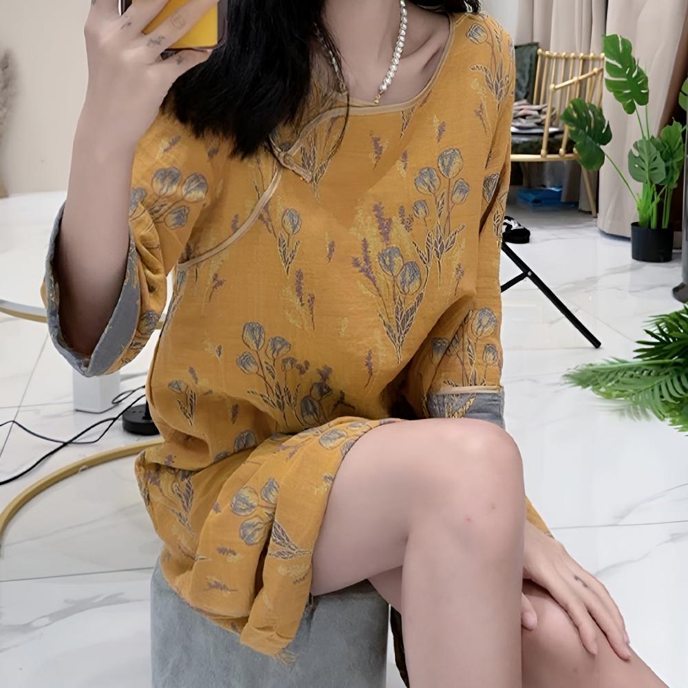 AmberDusk | Floral Nightgown for Women