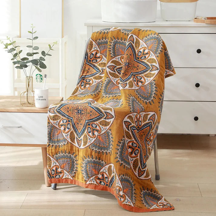 DiamondHome | Diamond Blossom Reversible Bath Towel