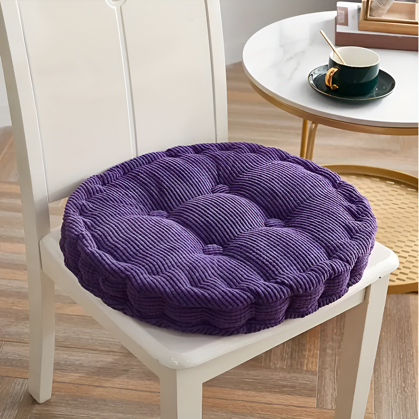 ComfyStack | Stackable Corduroy Chair Cushions