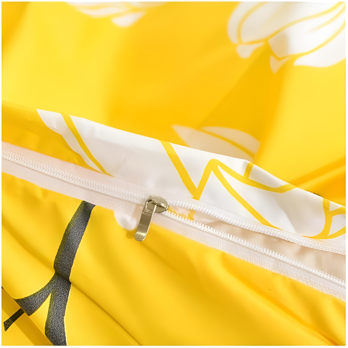 YellowBlossom | 3pcs Floral Duvet Cover Set