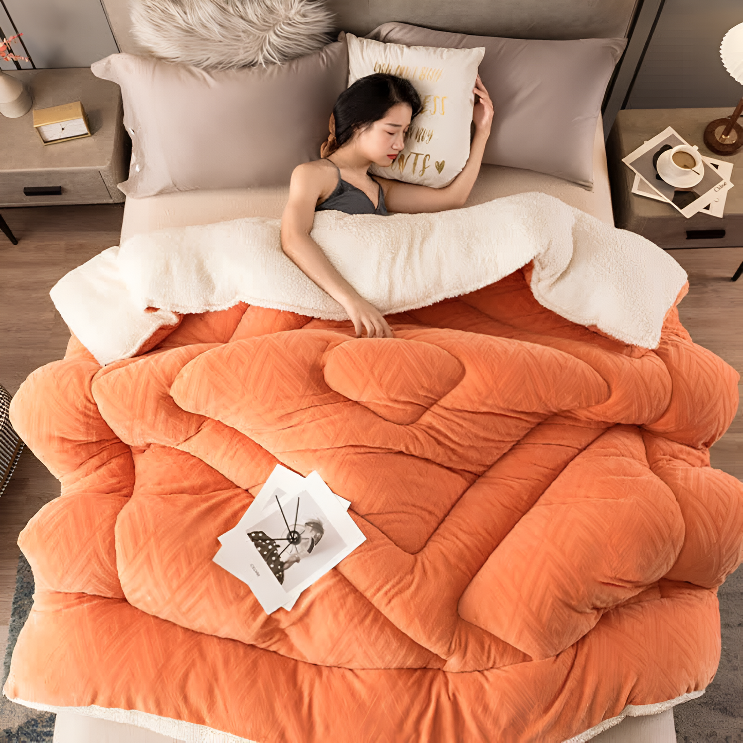 CozyNest | Dual-Sided Soft Duvet Blanket