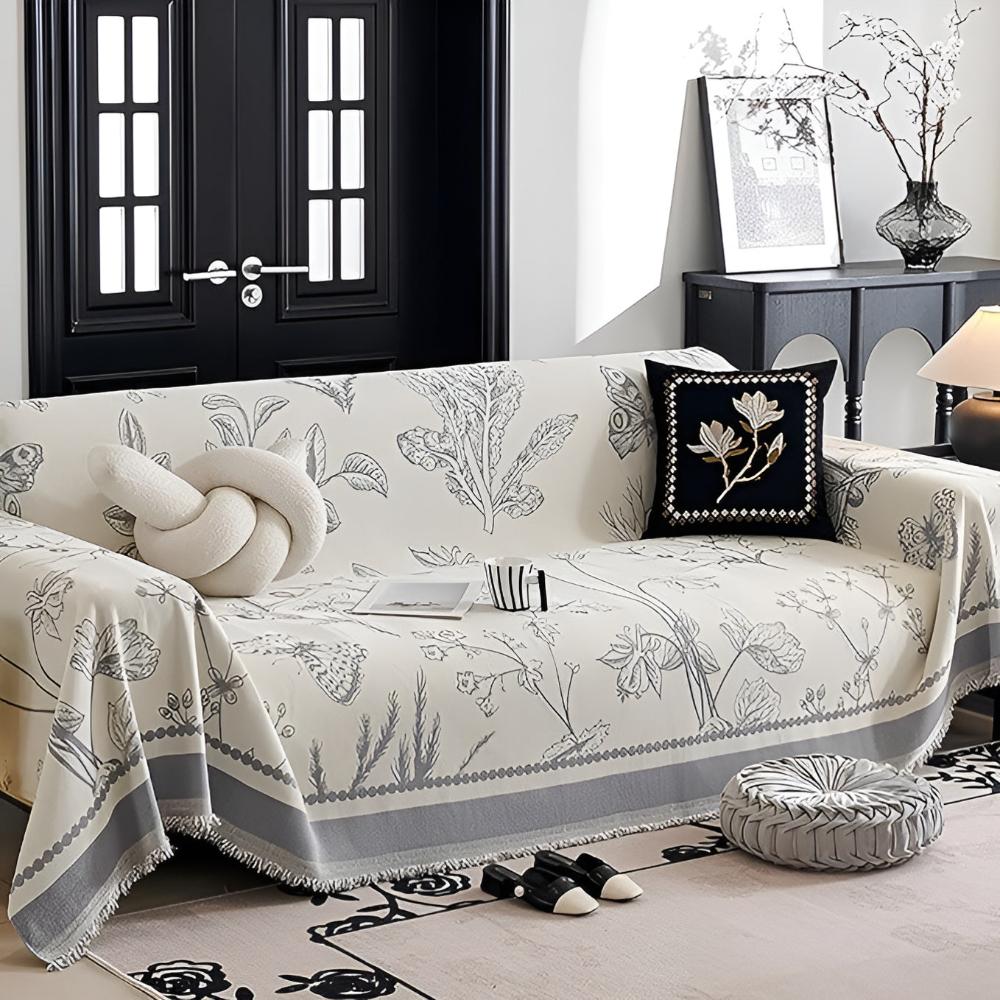 BotanicalCover | Elegant Sofa Slipcover