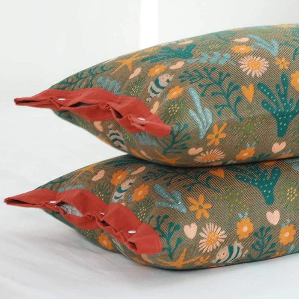 CoralDream | Ultra Soft Coral Pattern Pillowcases