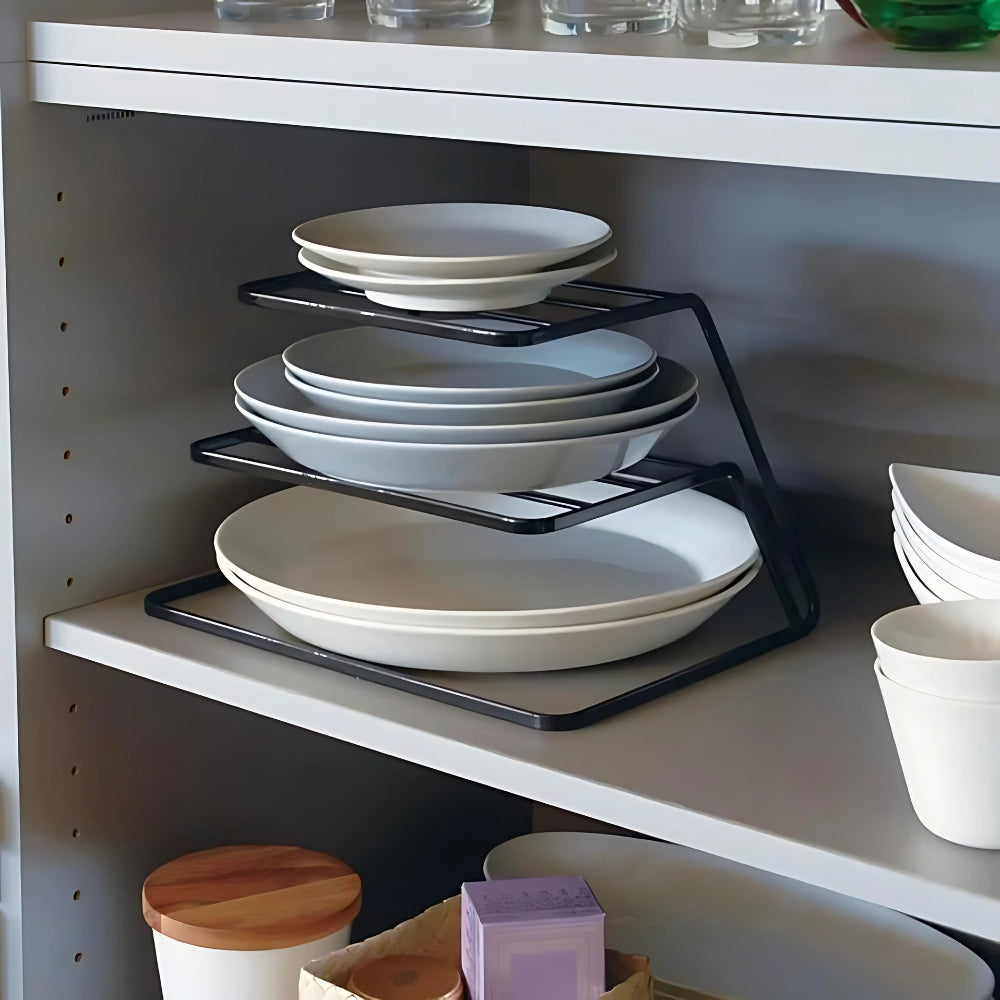 DishMaster | 2-Tier Dish Drainer and Organizer