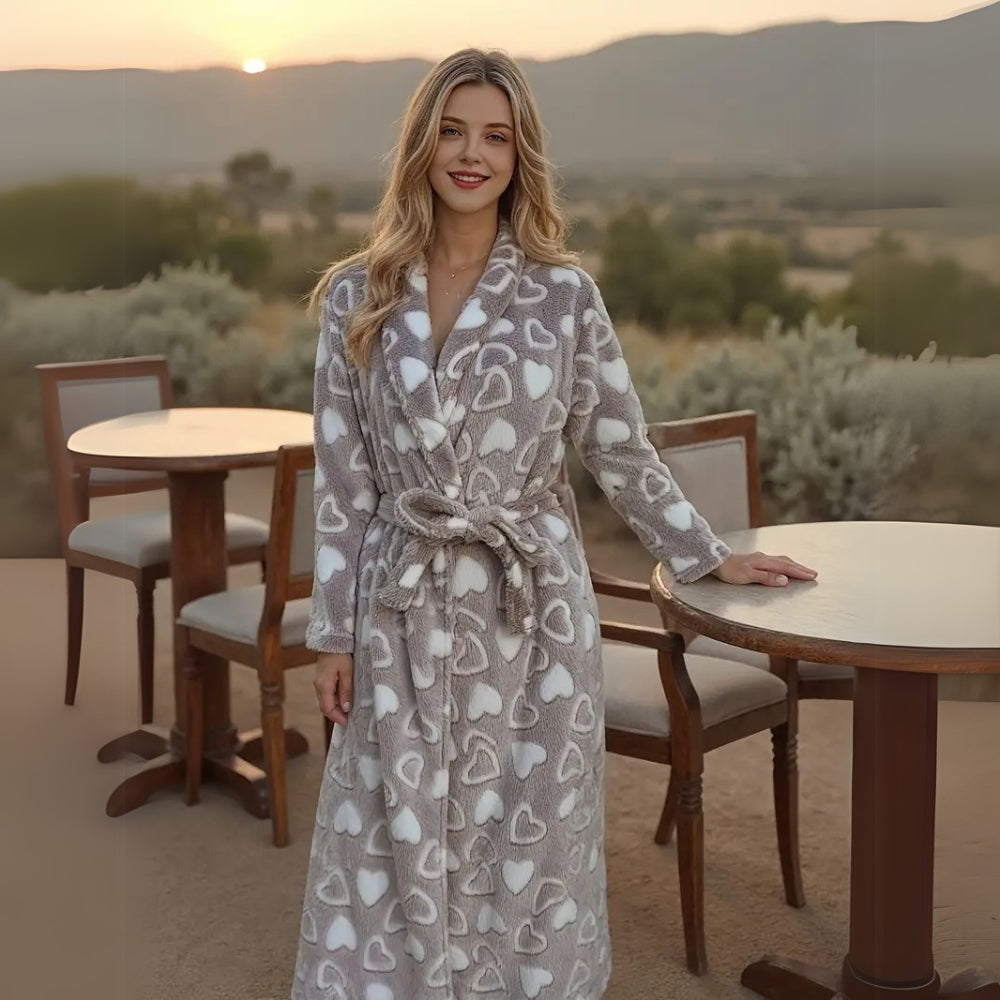 CozyWear | Plush Fleece Bathrobe