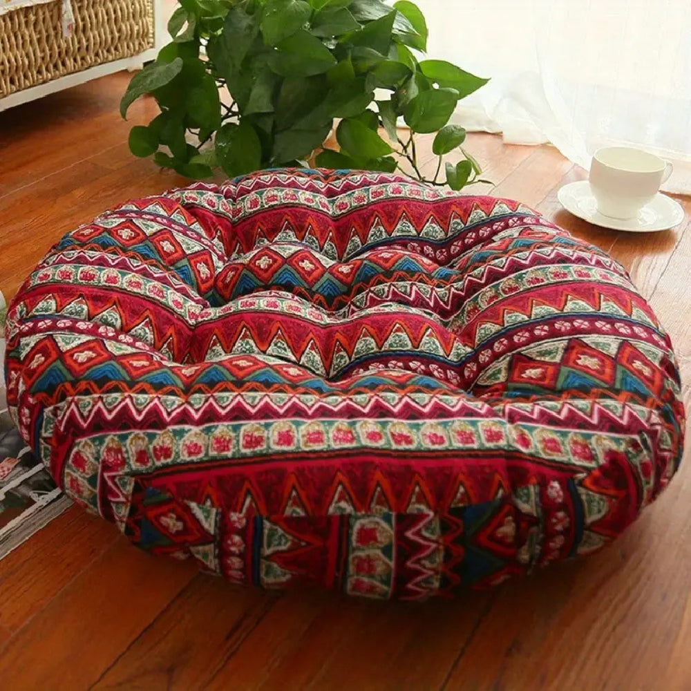 BohoNest | Round Boho Cushion Versatile Seating