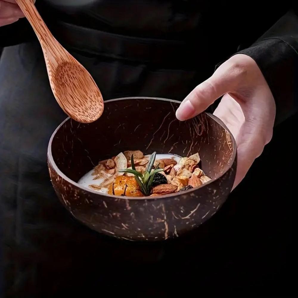 CocoCraft | Handcrafted Eco-Friendly Coconut Bowls Set