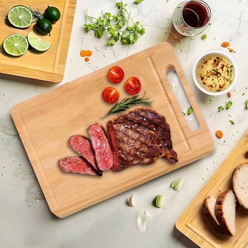 EcoChef | Double-Sided Bamboo Cutting Board