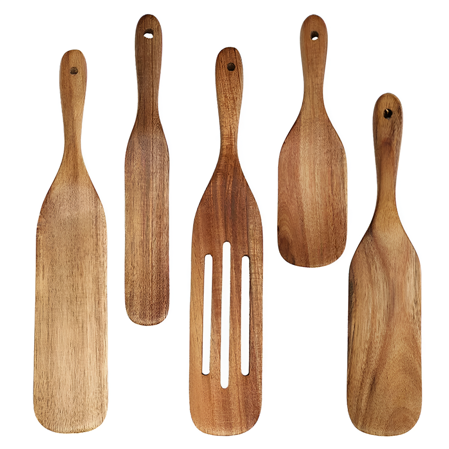 WoodCraft | Non-Stick Wooden Spatula Set