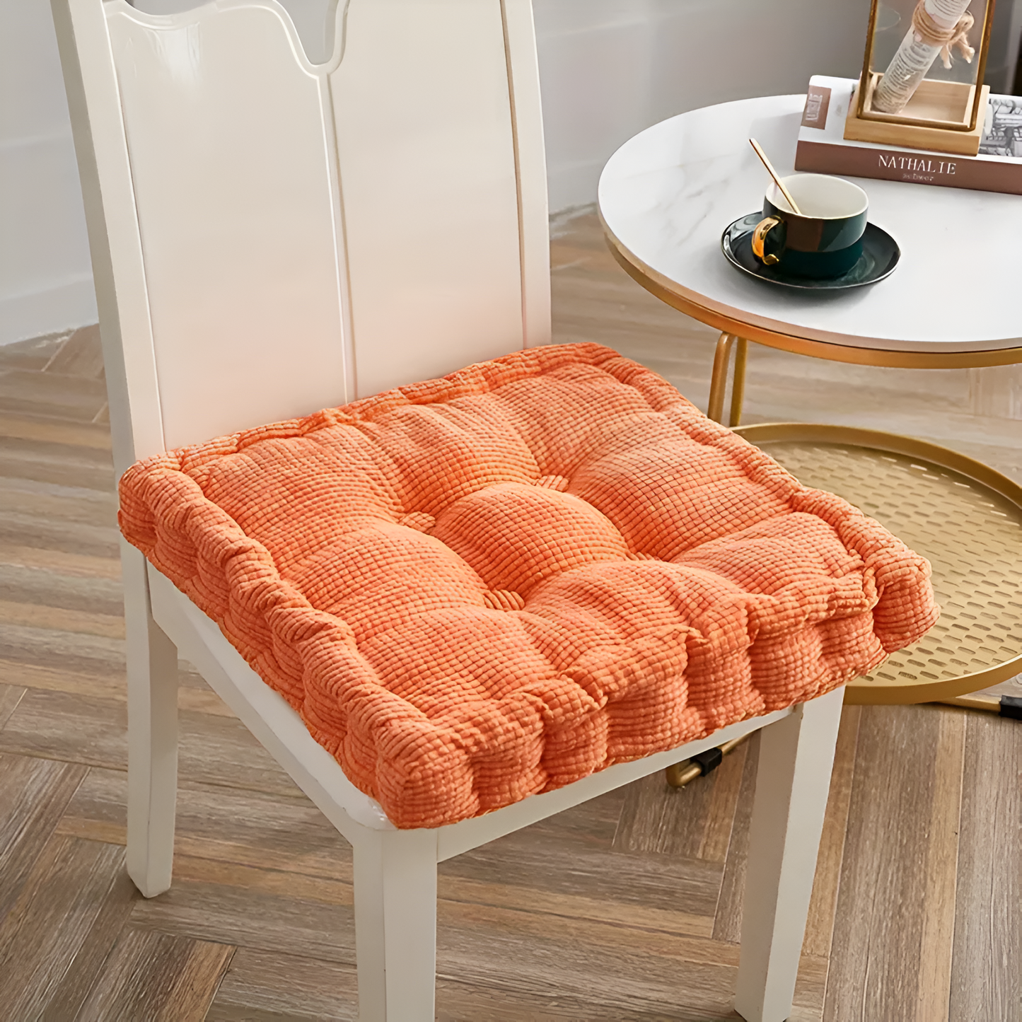 ComfyStack | Stackable Corduroy Chair Cushions