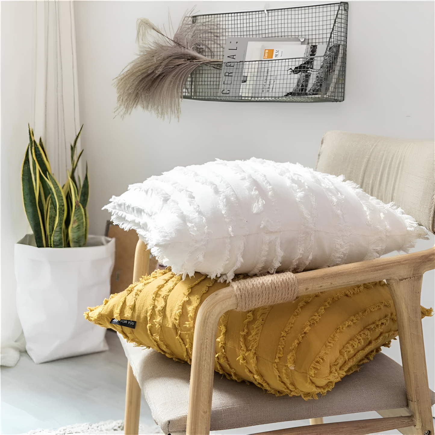 BohoHome | Bohemian Fringe Cushion Cover