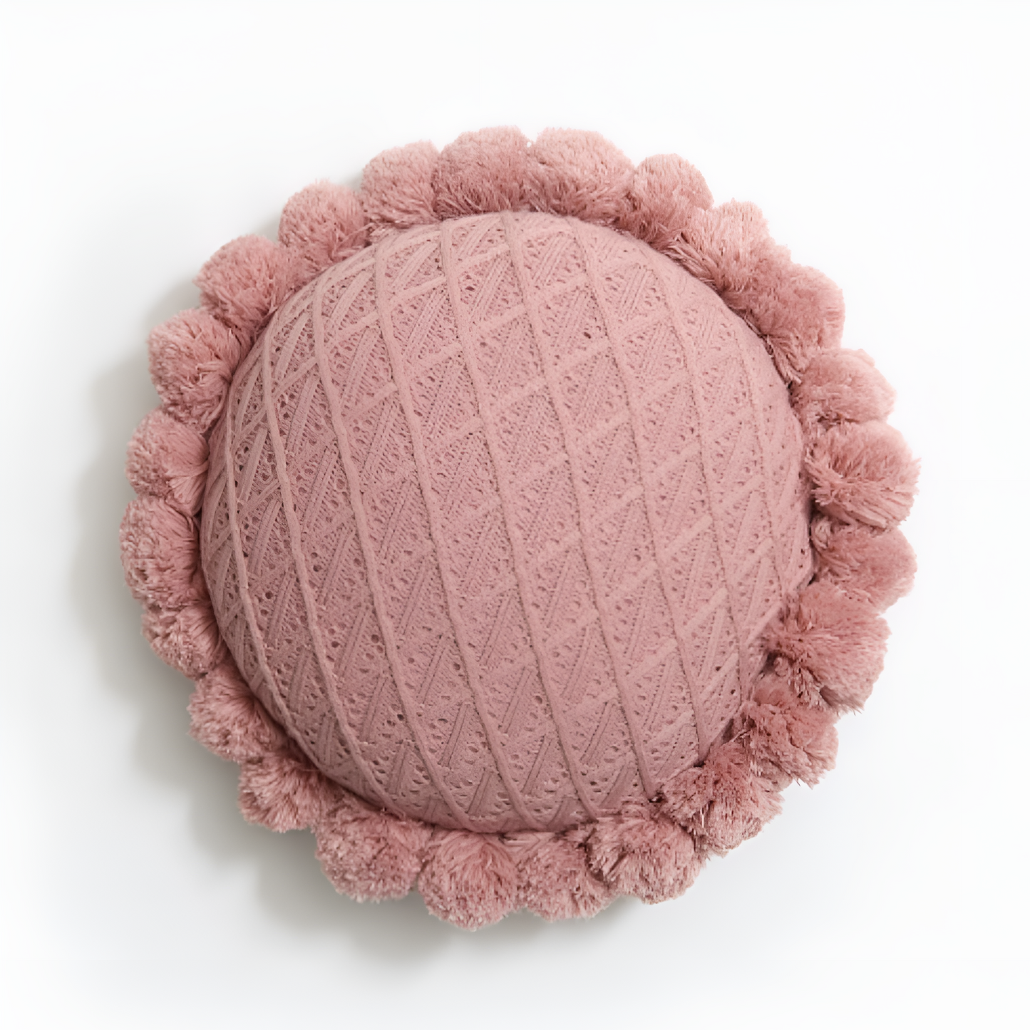 ChicDecor | Sunflower Pom-Pom Cushion Pillow