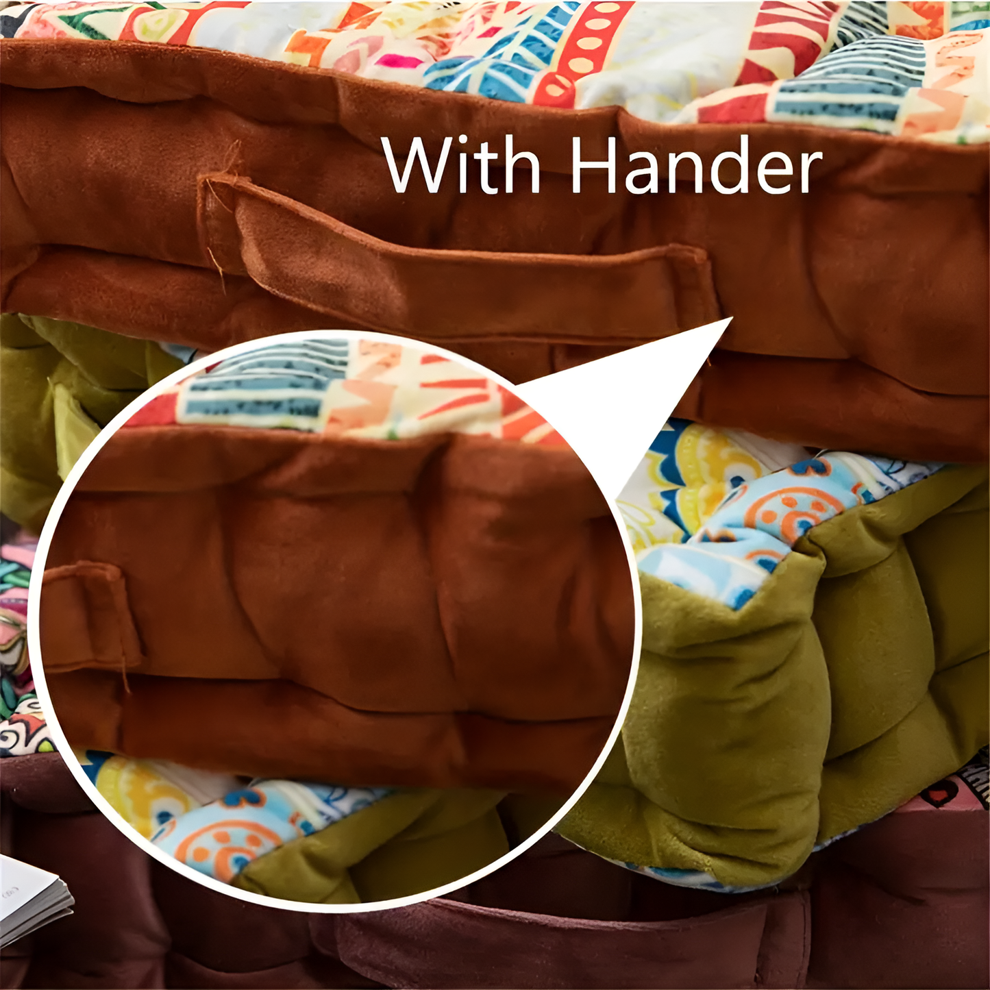 CozyNest | Vintage Inspired Tufted Floor Cushion