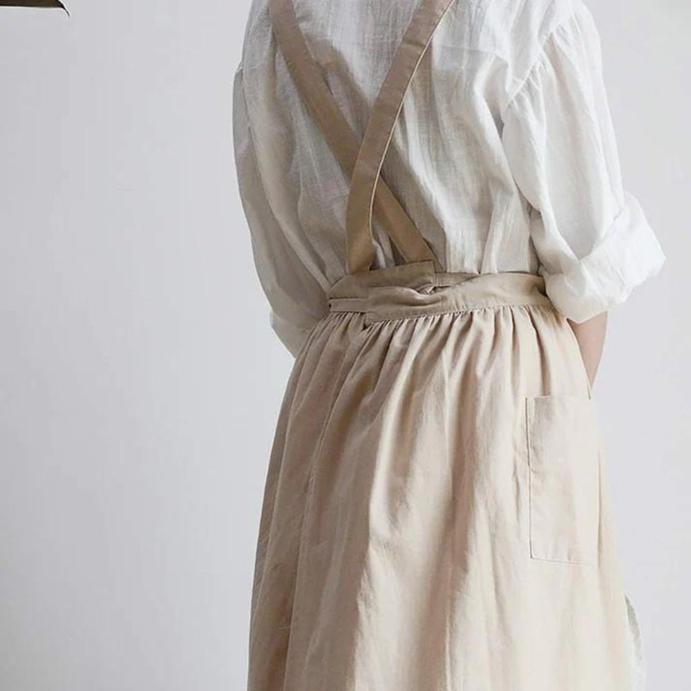 CottonCraft | Multipurpose Cotton Apron With Pockets