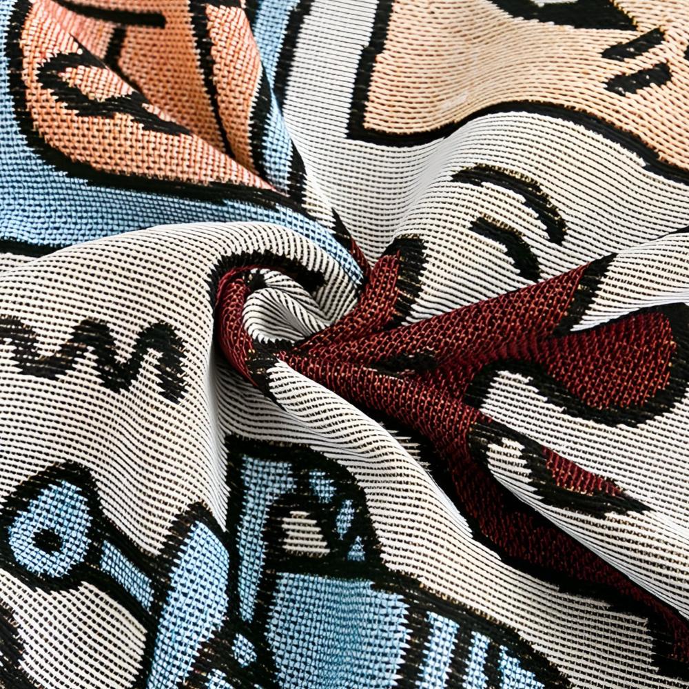 Bold Expressions | Tassel Throw Blanket
