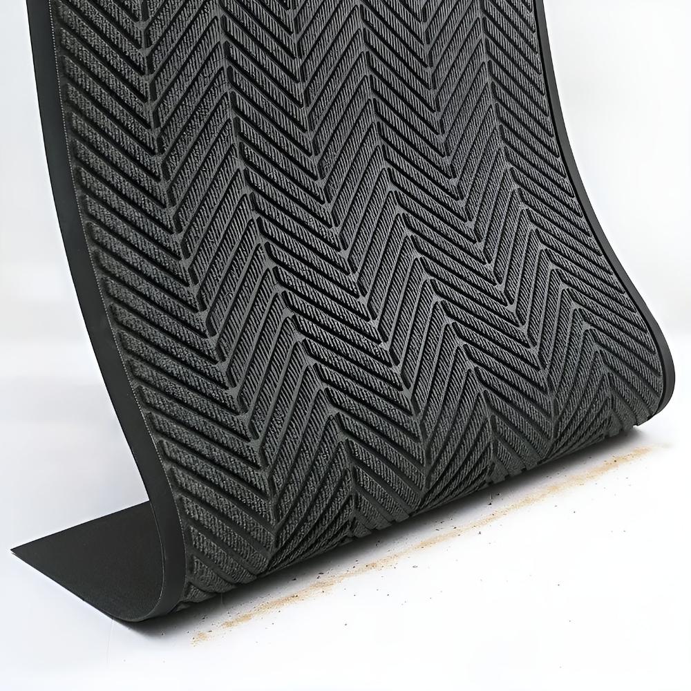 ChevronGuard | Chevron Ridges Non-Slip Door Mat
