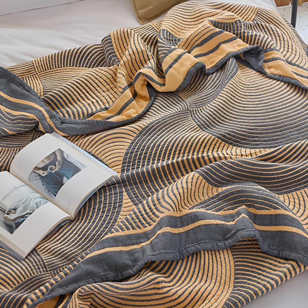 CozyNest | Muslin Reversible Cotton Blanket