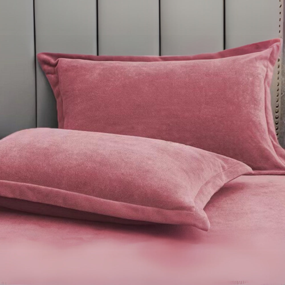 CozyNest | Fleece Comfort Pillow Covers