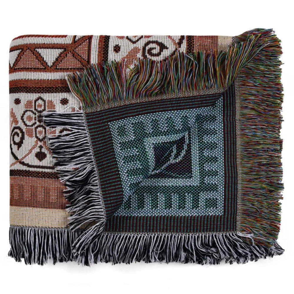 Bohemian Mirage | Desert Throw Blanket