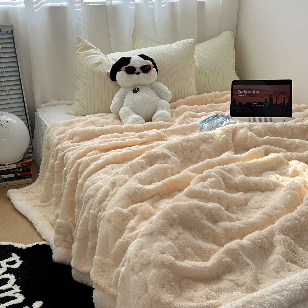 Cloud Flower | Snuggle Blanket For Cozy Comfort