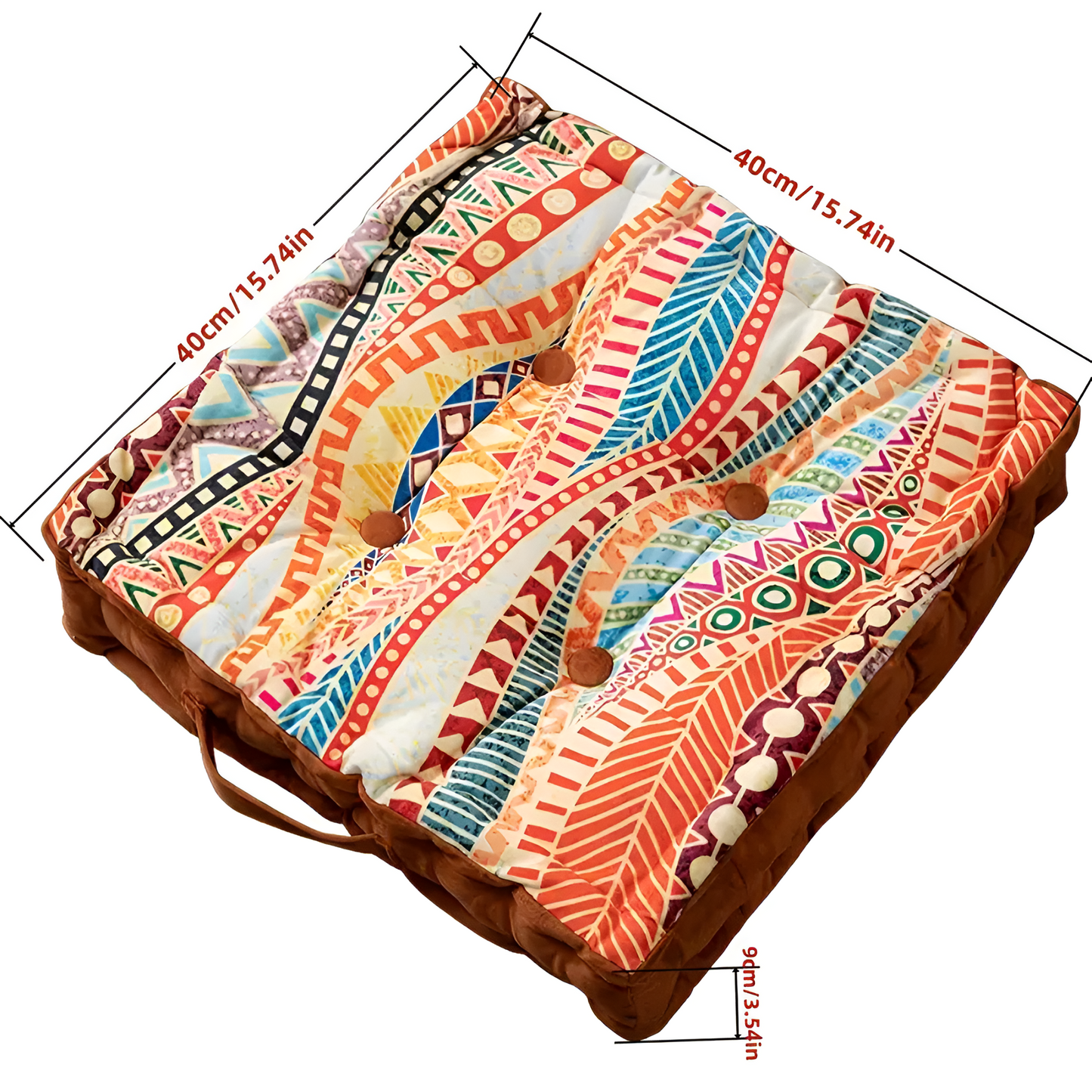 CozyNest | Vintage Inspired Tufted Floor Cushion