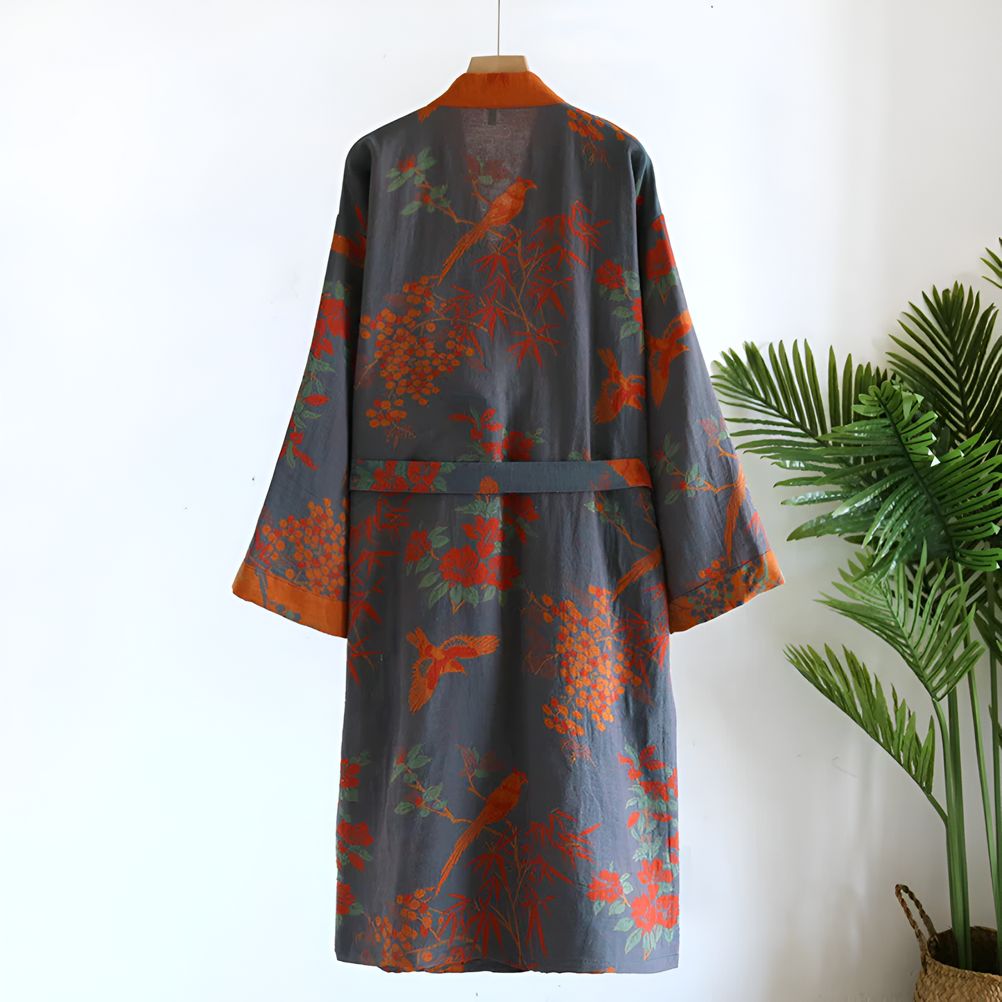 CozyWear | Retro Cotton Gauze Bathrobe