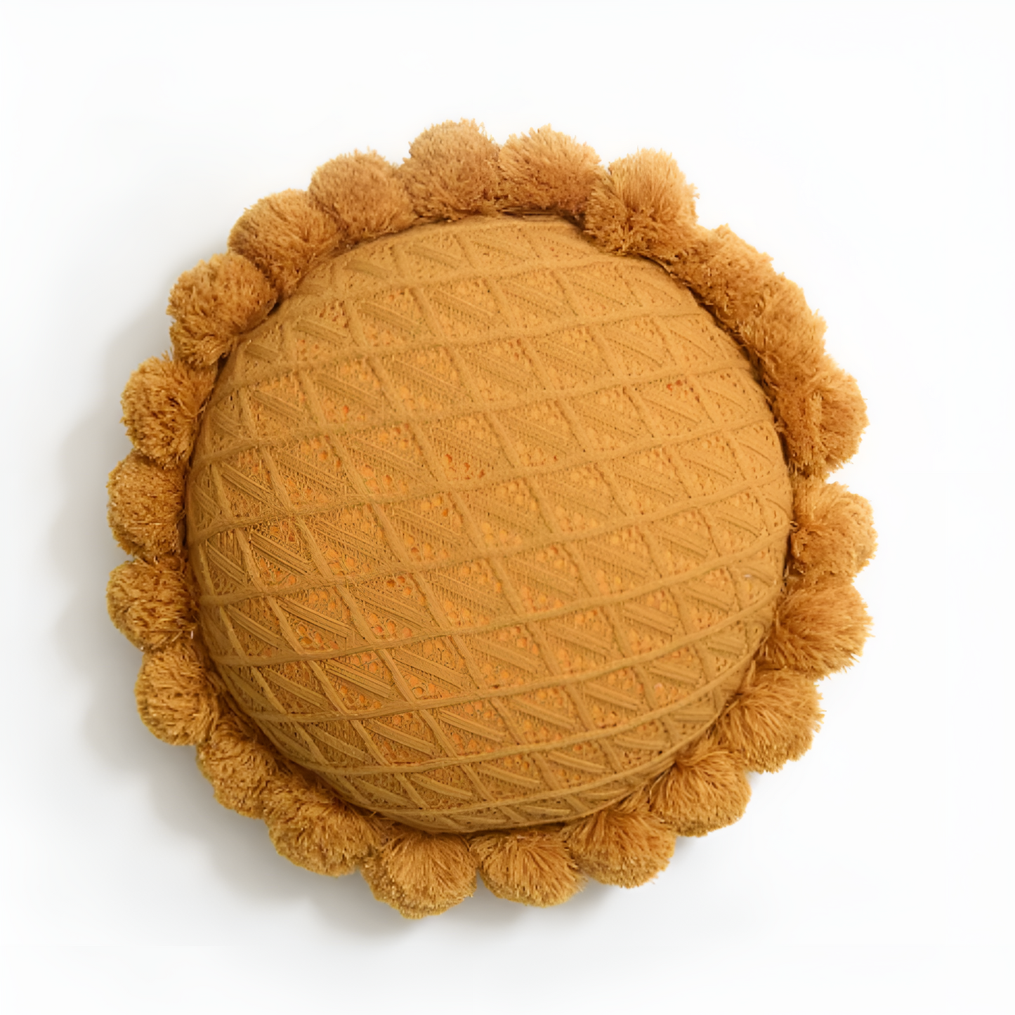 ChicDecor | Sunflower Pom-Pom Cushion Pillow