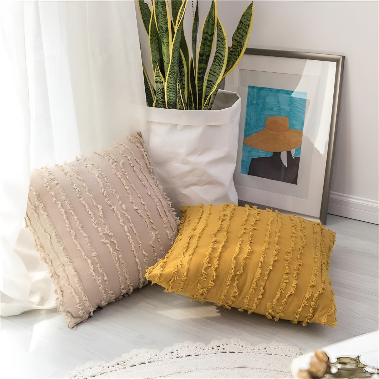 BohoHome | Bohemian Fringe Cushion Cover