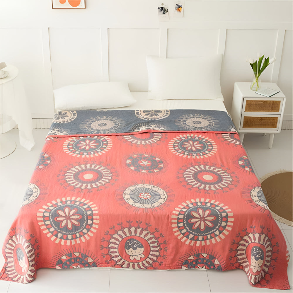 BlossomCo | Radiance Circle Cotton Blanket