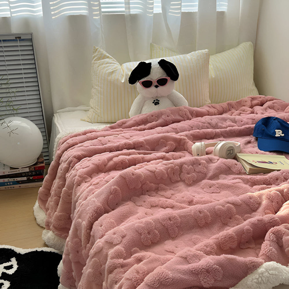 Cloud Flower | Snuggle Blanket For Cozy Comfort