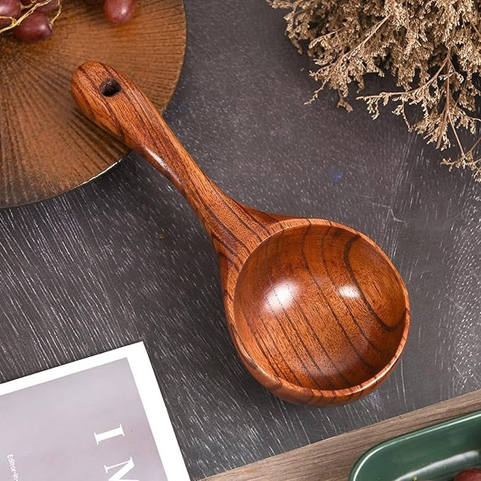 WoodCraft | Large Wooden Multi-Purpose Scoop