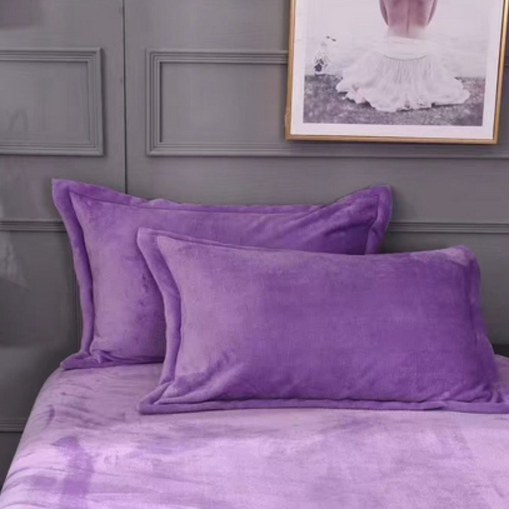 CozyNest | Fleece Comfort Pillow Covers