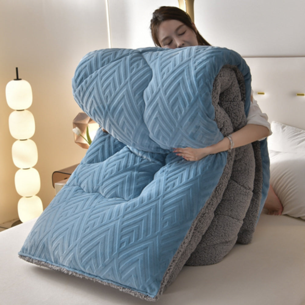 CozyNest | Dual-Sided Soft Duvet Blanket