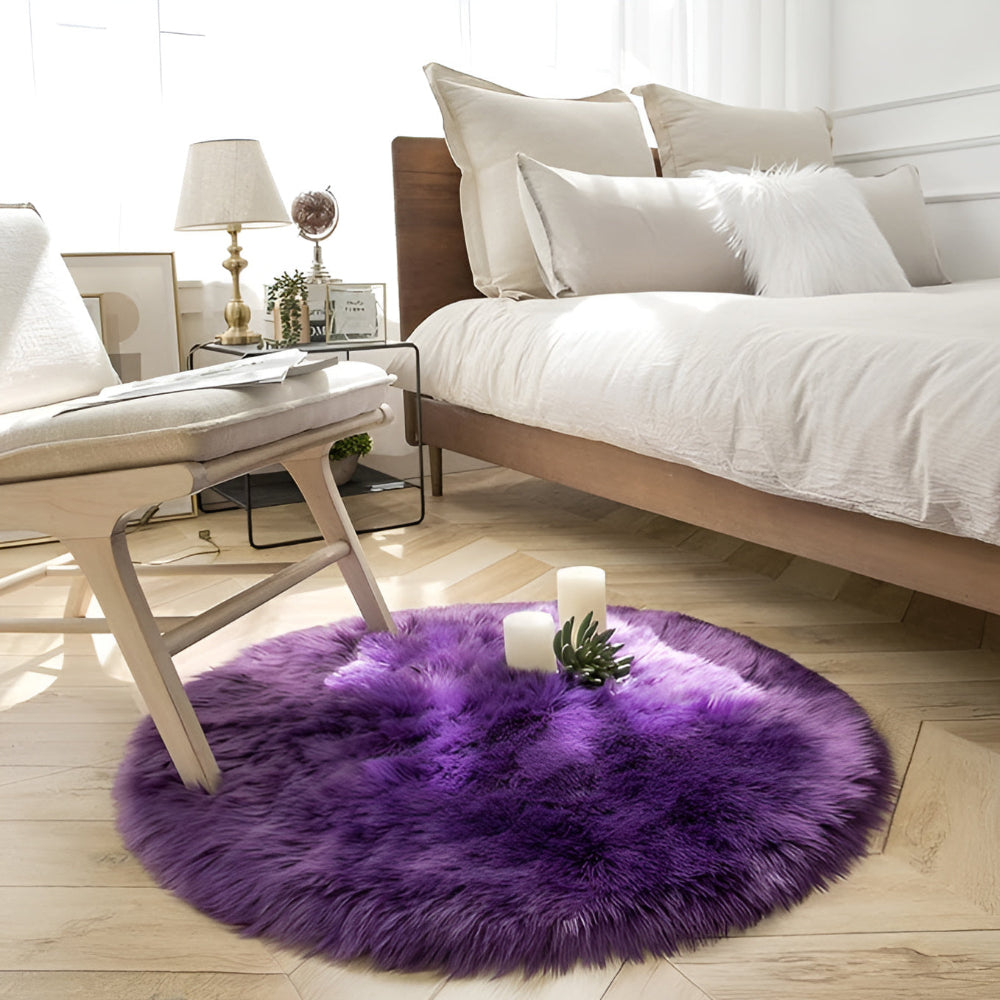 CozyHome | Round Cloud Soft Plush Rug