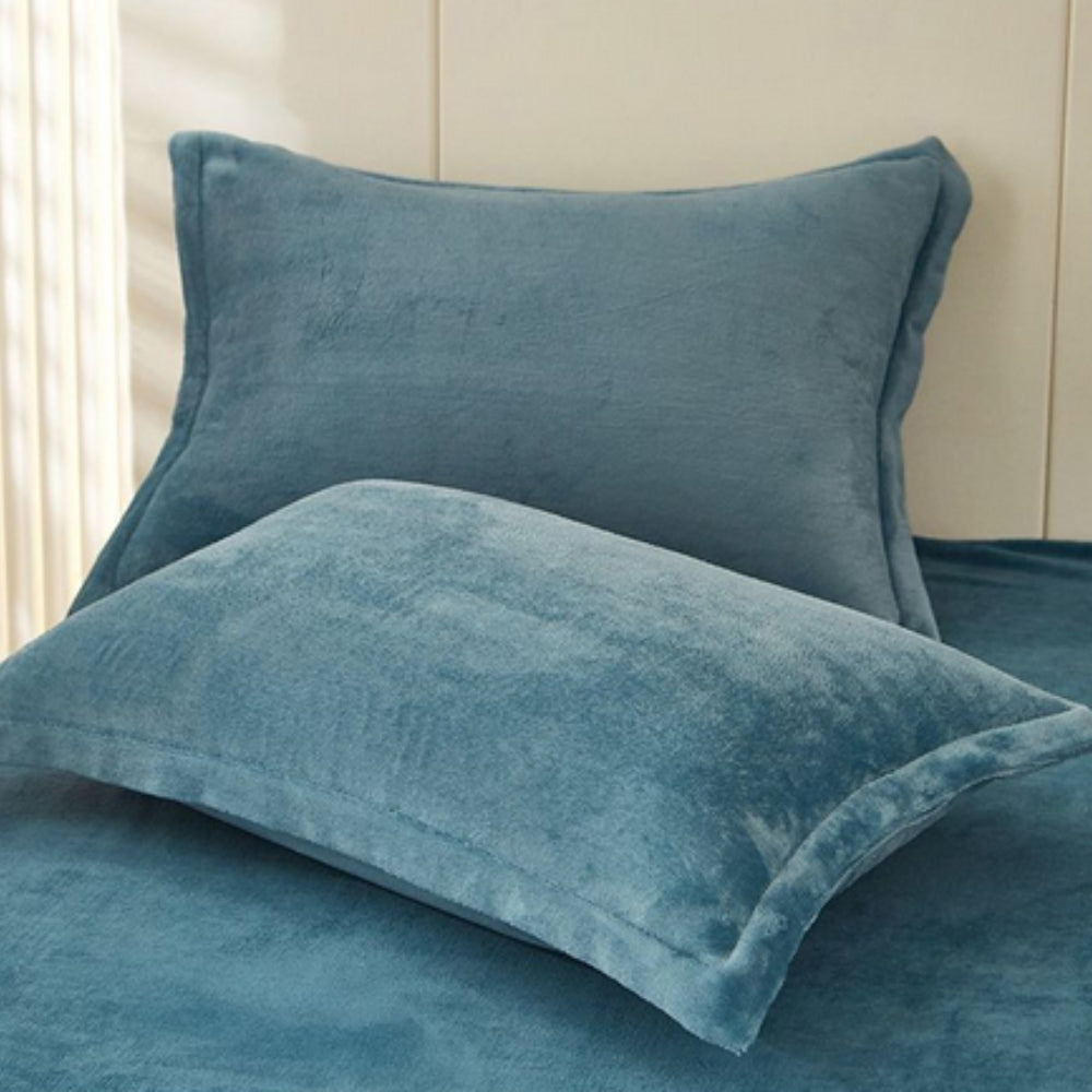 CozyNest | Fleece Comfort Pillow Covers
