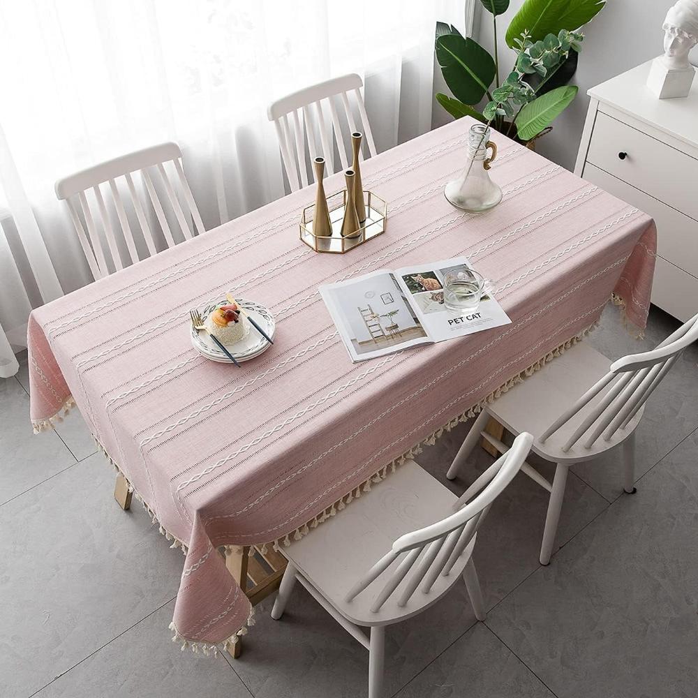 CottonLuxe | Elegant Cotton Linen Tablecloth