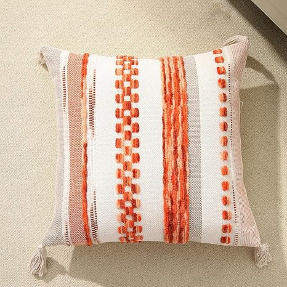 BohoHome | Double-Sided Boho Stripe Cushion Covers