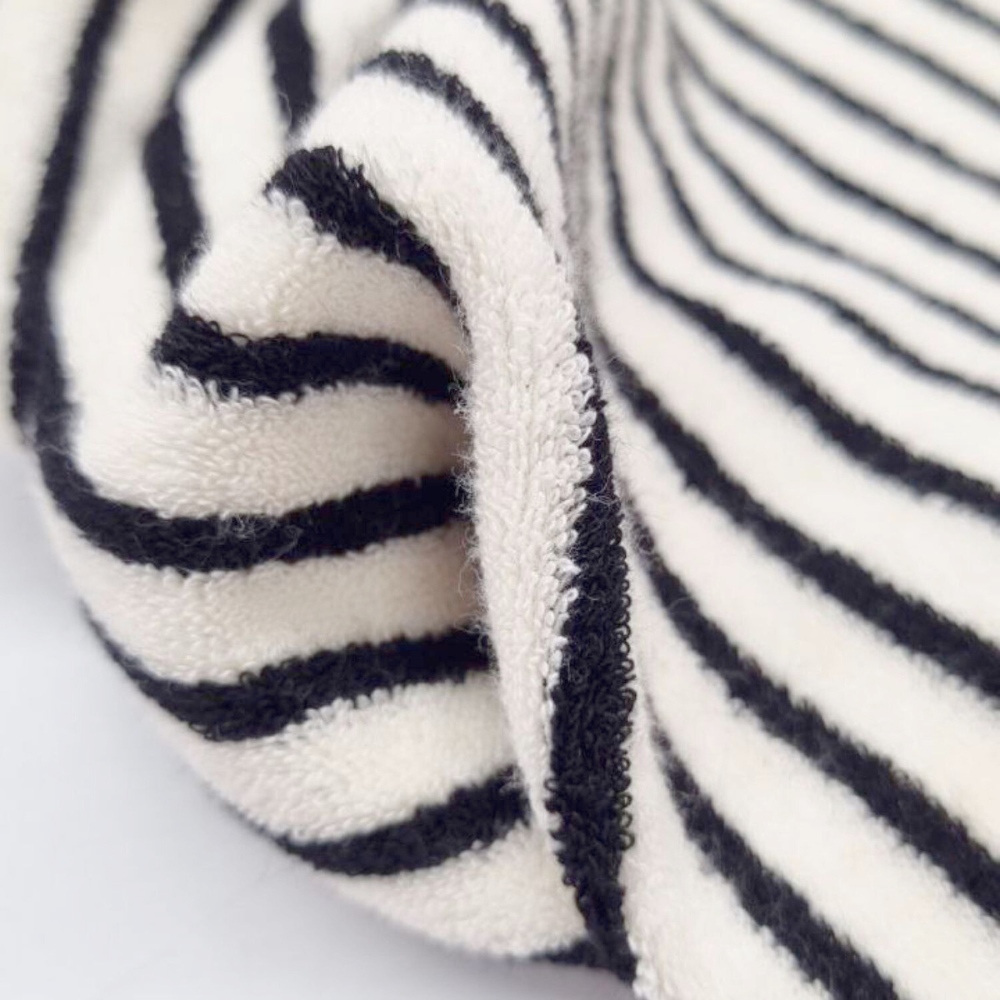 CozyWear | Striped Cotton Bathrobe For Comfort