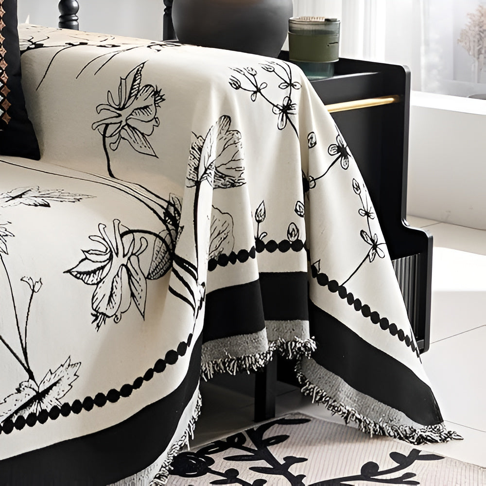 BotanicalCover | Elegant Sofa Slipcover