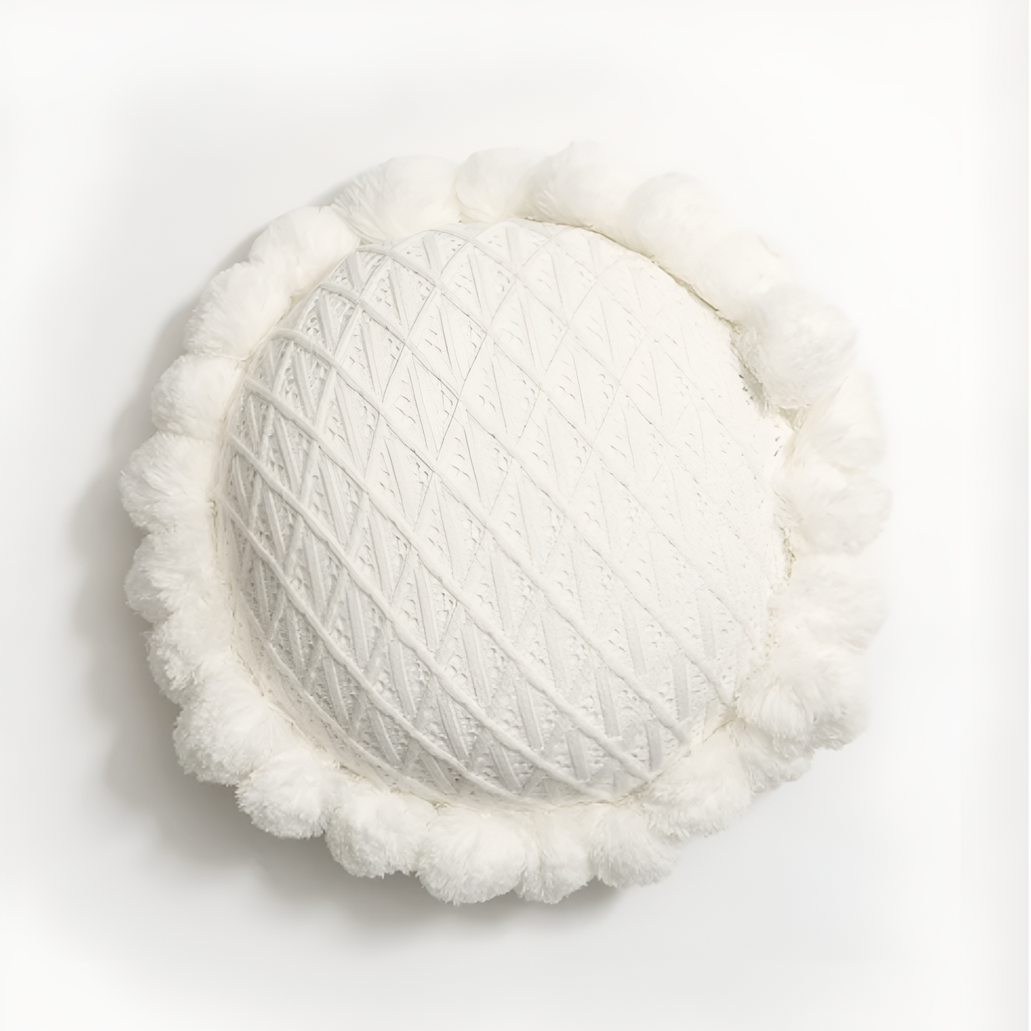 ChicDecor | Sunflower Pom-Pom Cushion Pillow