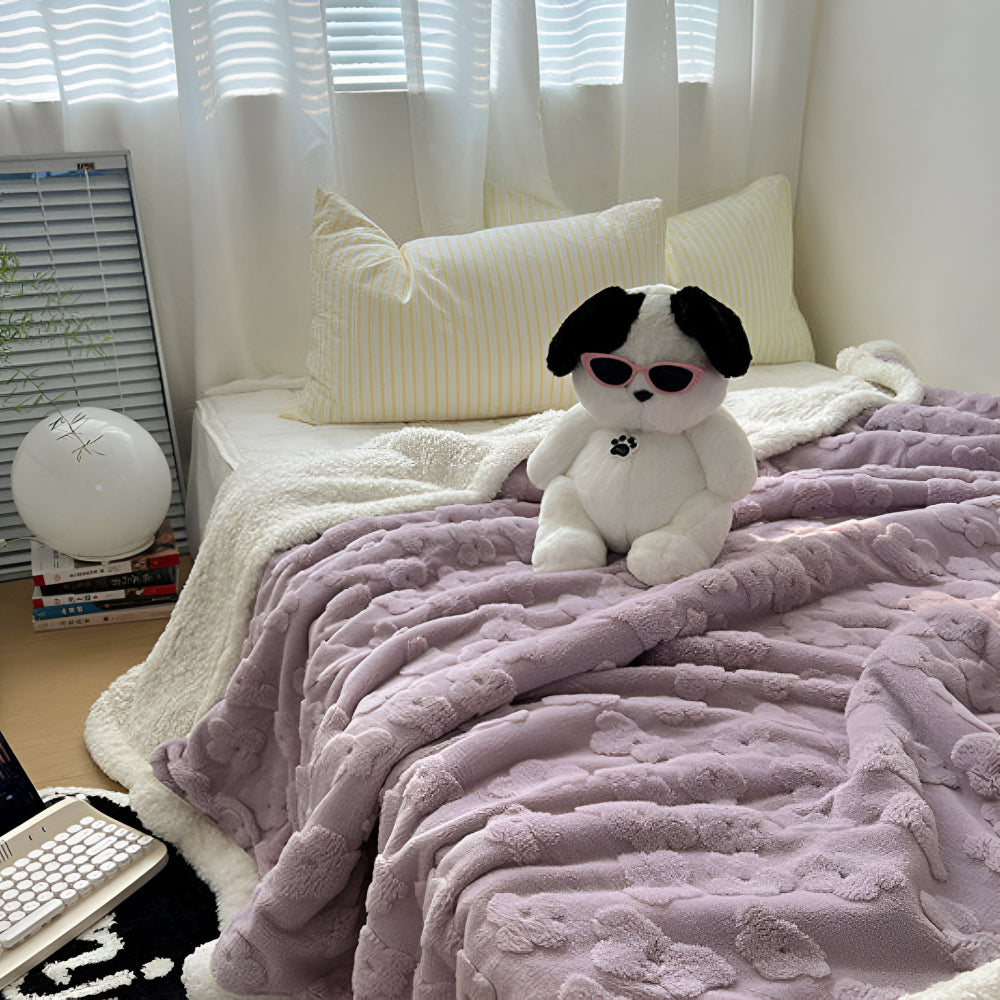 Cloud Flower | Snuggle Blanket For Cozy Comfort