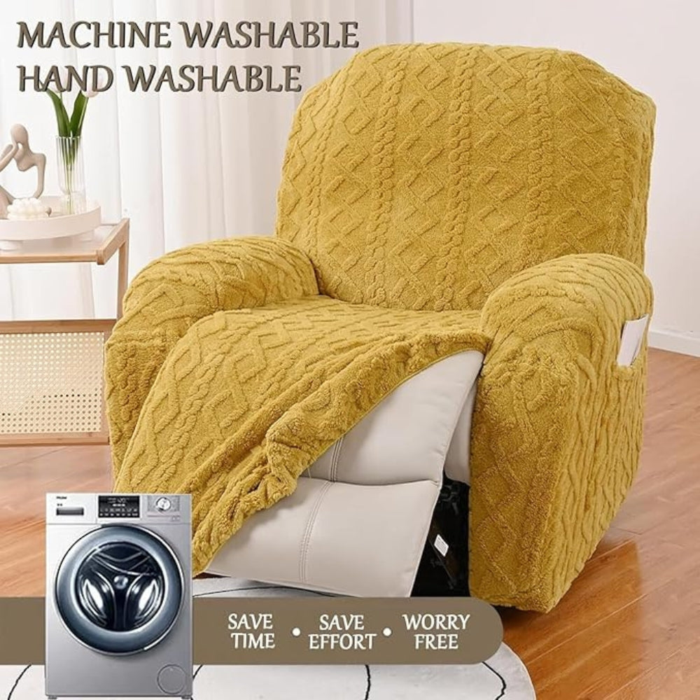 ComfyGuard | Jacquard Stretch Recliner Sofa Cover
