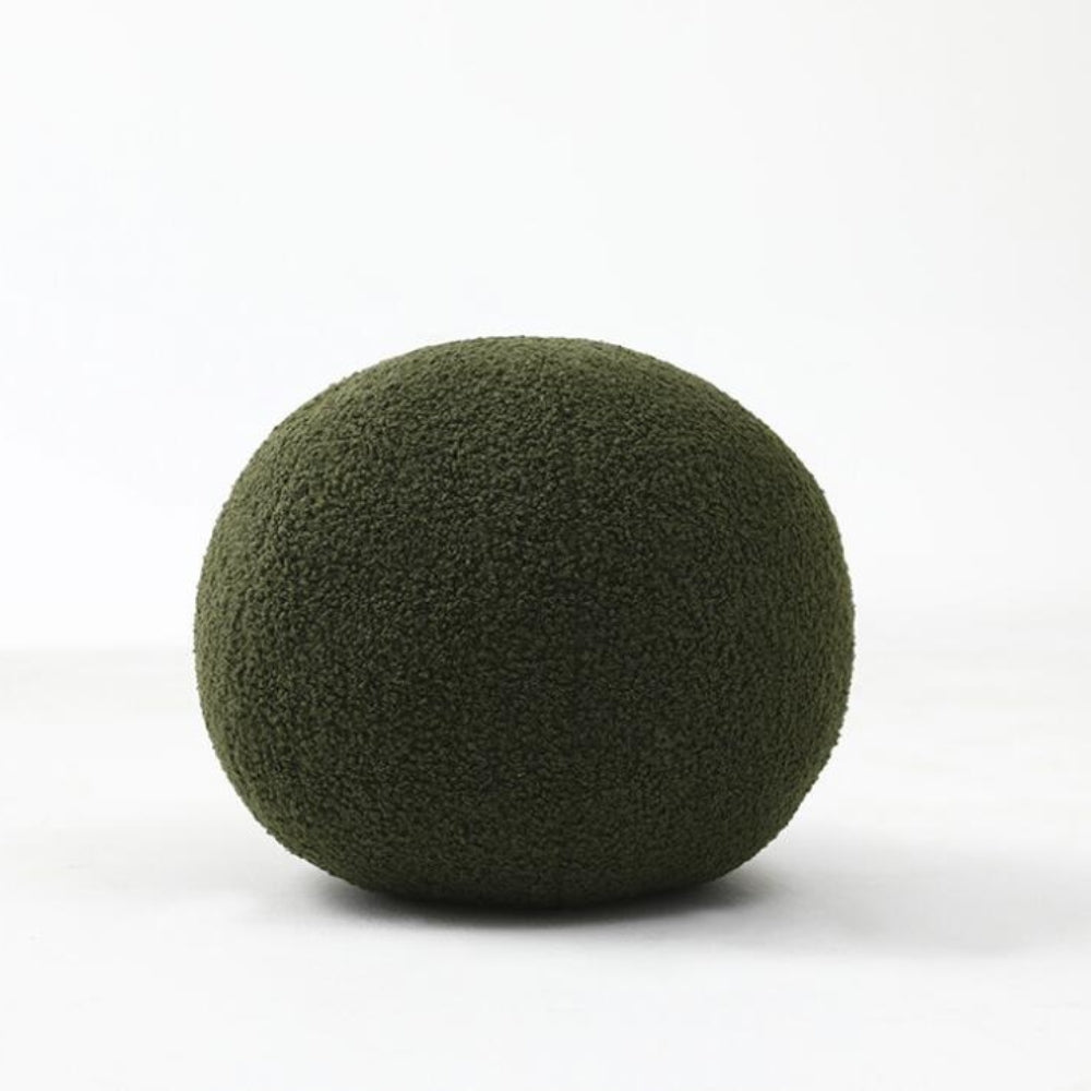ComfyNest | Plush Ball Shaped Boucle Cushion